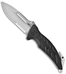 Ontario OKC XR-1 Extreme Rescue Folding Knife Black (3.38" Serr) 8761