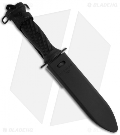 Ontario MK 3 Navy Knife Fixed Blade (6" Black Plain) 6141