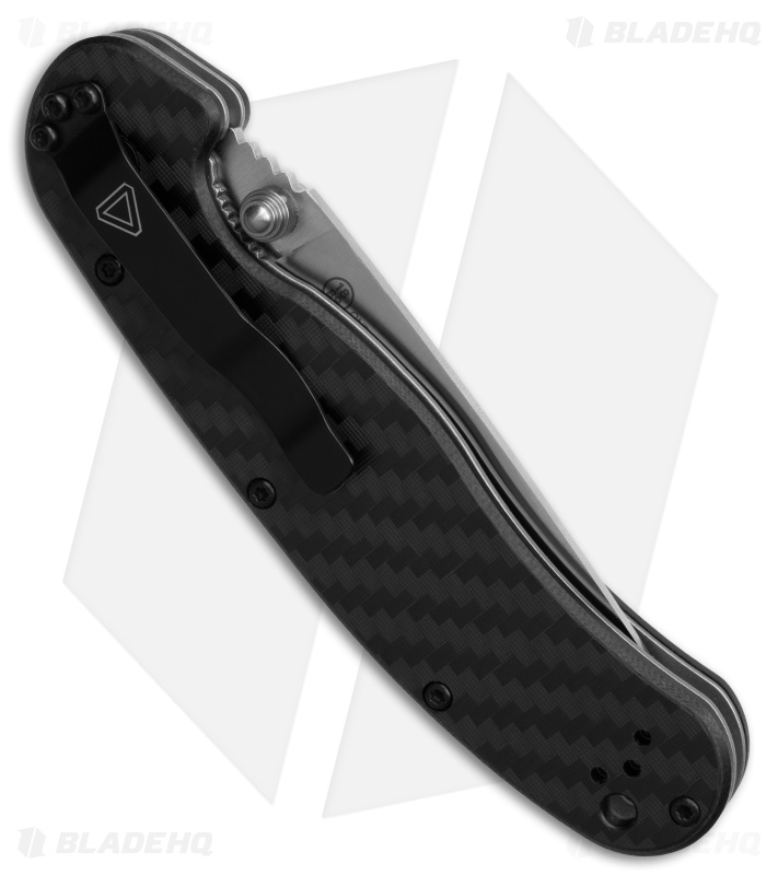 Ontario RAT Model 1.5 MagnaCut Liner Lock Knife Blk Carbon Fiber (3.25" Satin)