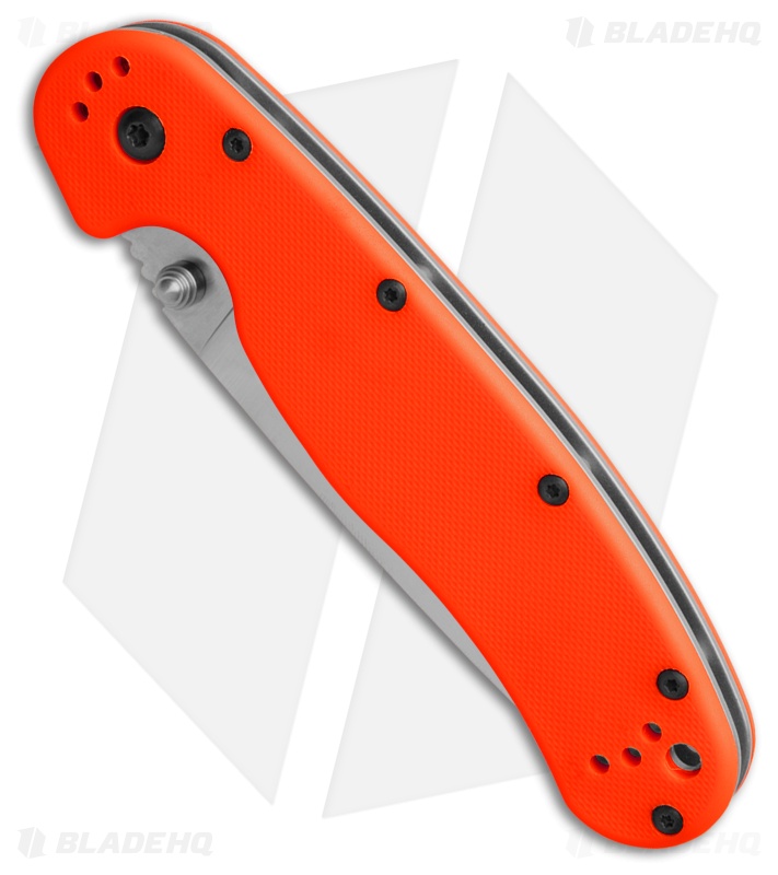 Ontario RAT Model 1 Knife Orange - D2 Satin - Blade HQ