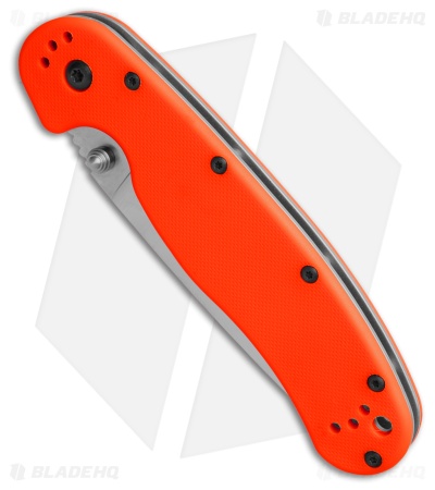 Ontario RAT1 Liner Lock Knife Orange (3.6" Satin D2) ON8867OR