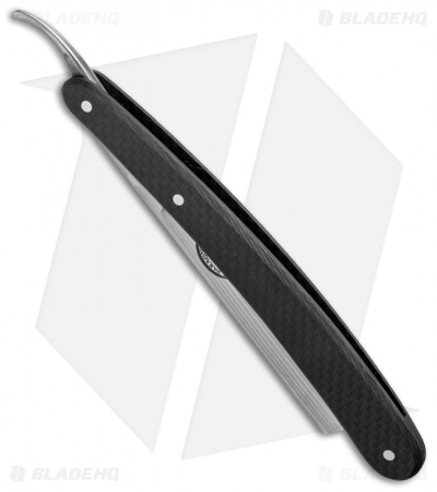 Paragon Crazor Straight Razor Carbon Fiber Handle 