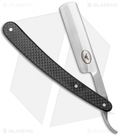 Paragon Crazor Straight Razor Carbon Fiber Handle - Blade HQ