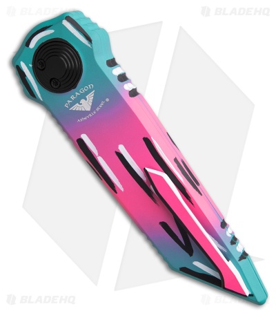 Paragon D/E Tanto Dredd Lock Knife Jazz Cerakote Aluminum (4" Jazz)