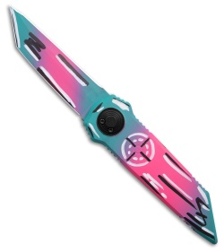 Paragon D/E Tanto Dredd Lock Knife Jazz Cerakote Aluminum (4" Jazz)