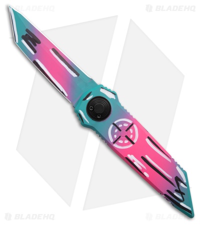Paragon D/E Tanto Dredd Lock Knife Jazz Cerakote Aluminum (4" Jazz)