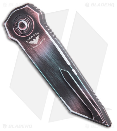 Paragon D/E Tanto Dredd Lock Knife Psycho Cerakote Aluminum (4" Psycho)