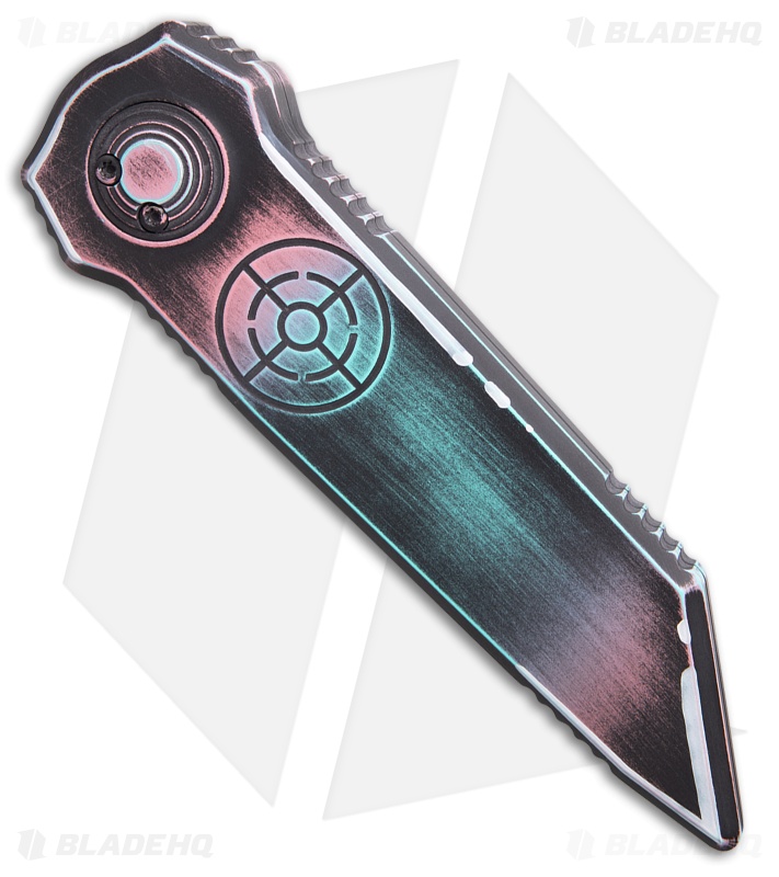 Paragon D/E Tanto Dredd Lock Knife Psycho Cerakote Aluminum (4" Psycho)