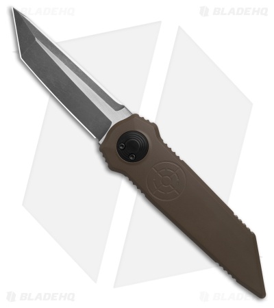 Paragon Dredd Lock Knife D/E Dark Earth Aluminum (4" Two Tone)