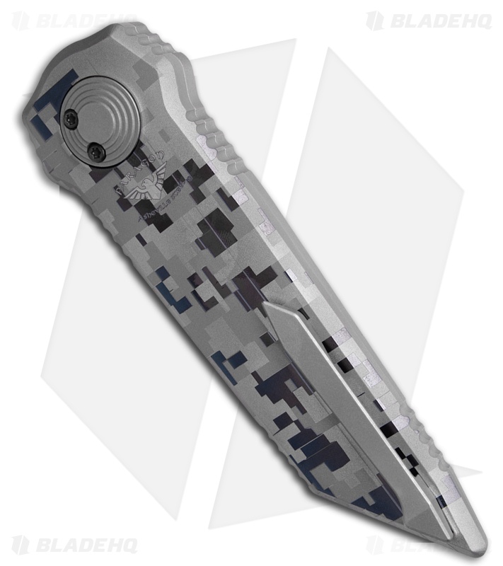 Paragon Dredd Lock Knife D/E Digital Camo Titanium (4" Distressed)