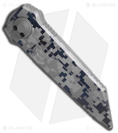 Paragon Dredd Lock Knife D/E Digital Camo Titanium (4" Distressed)
