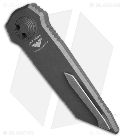 Paragon Dredd Lock Knife Sniper Gray Cerakote Aluminum (4" Gray D/E)