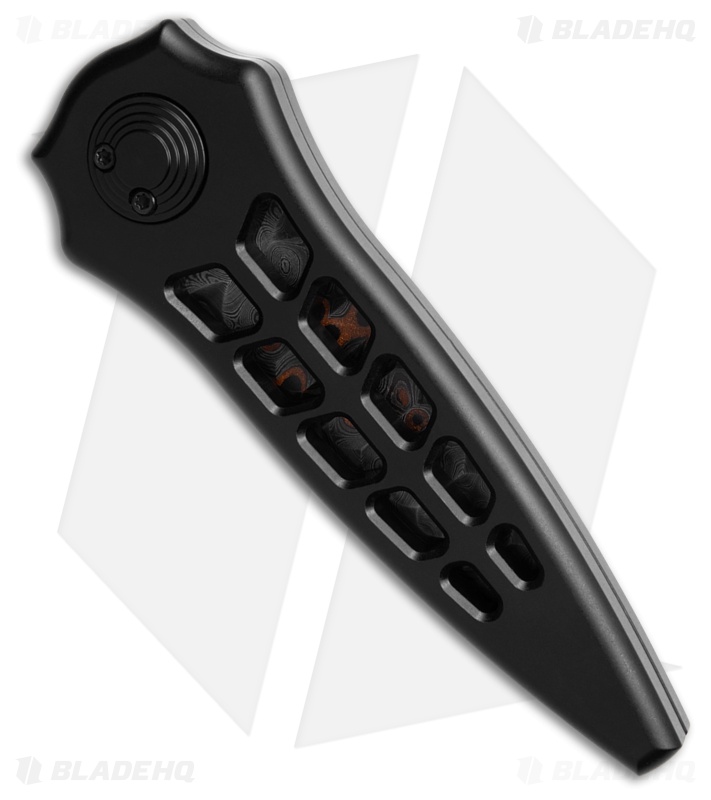 Paragon Warlock Enchanter Knife Black Sorcerers Grind (3.8"Baker Forge Raindrop)