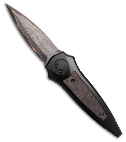 Paragon Warlock Folding Knife G-10 Frost Inserts Black