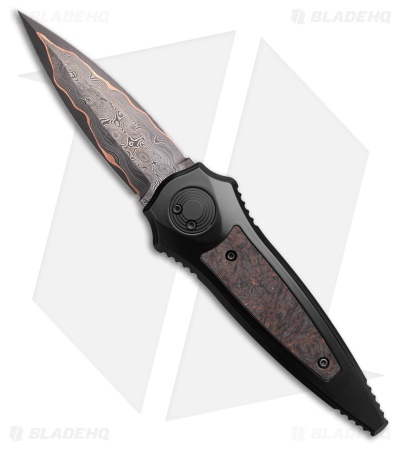 Paragon Warlock Folding Knife G-10 Frost Inserts Black