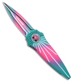 Paragon Warlock Folding Knife Miami Vice Starburst (3.9" Miami Vice)