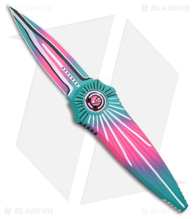 Paragon Warlock Folding Knife Miami Vice Starburst (3.9" Miami Vice)