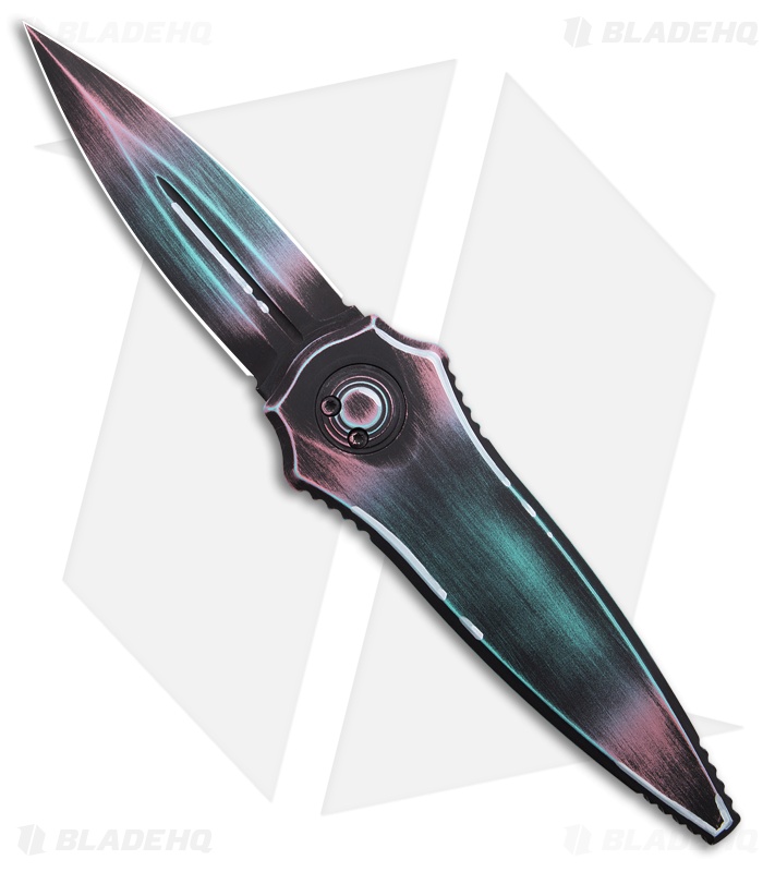 Paragon Warlock Folding Knife Psycho Aluminum (3.9" Psycho Tooth Grind Solid)