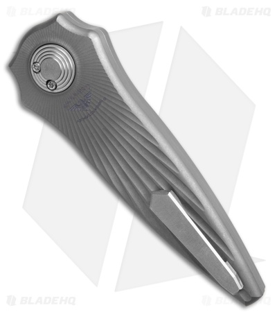 Paragon Warlock Folding Knife Titanium Starburst (3.9" Stonewash)