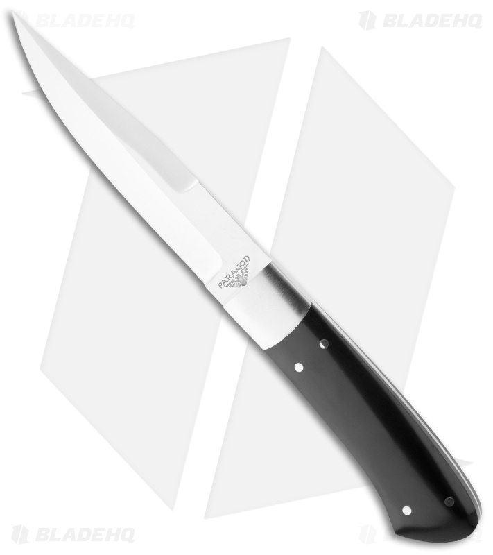 Paragon Tommy Lee Clip Point Boot Knife (Black Micarta)