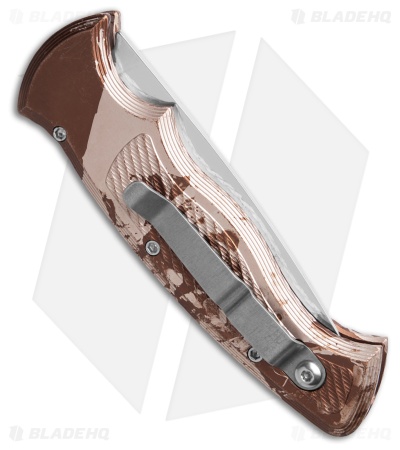 Piranha Velocity Automatic Knife Camo Aluminum (3.1" Mirror)
