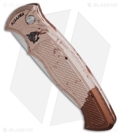 Piranha Velocity Automatic Knife Camo Aluminum (3.1" Mirror)