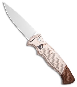 Piranha Velocity Automatic Knife Camo Aluminum (3.1" Mirror)