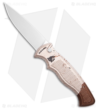 Piranha Velocity Automatic Knife Camo Aluminum (3.1" Mirror)