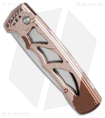 Piranha MagnaRaptor Automatic Knife Camo Aluminum (3.4" Satin)