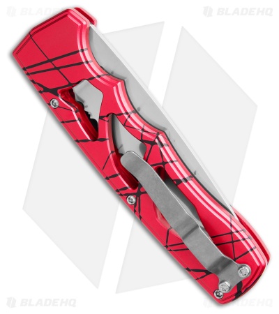 Piranha MagnaRaptor Automatic Knife Pink Aluminum (3.4" Satin Serr)