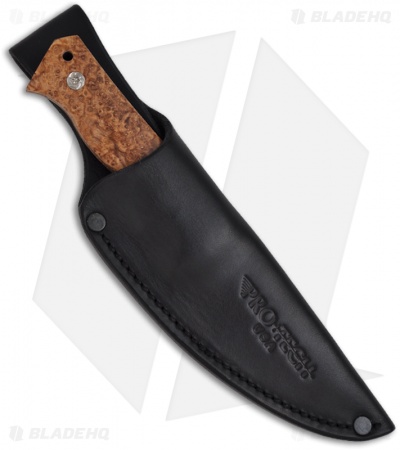 Pro-Tech Brend Combat Companion Knife w/ Black Ash Burl (3.8" Damascus) 2500AB