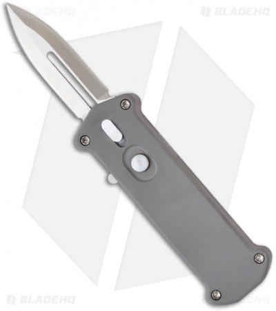 Pro-Tech Tantilla Automatic OTF Knife Grey Handle (1.9" Satin) T61