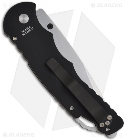 Pro-Tech TR-4 Tactical Response Button Lock Manual Knife (4" SW Serr) TR-4MA.2