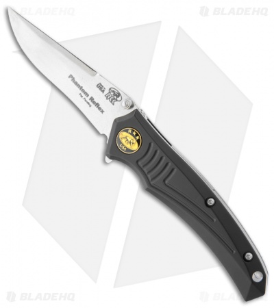 Randall King Phantom Reflex Spring Assisted Knife Black (3.25" Mirror)