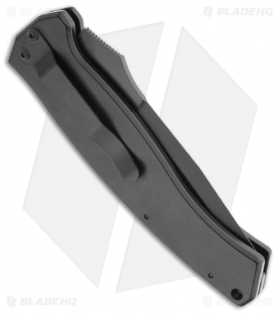 Randall King Tactical Large Swift Striker I Auto Tanto Knife (3.875" Black Serr)