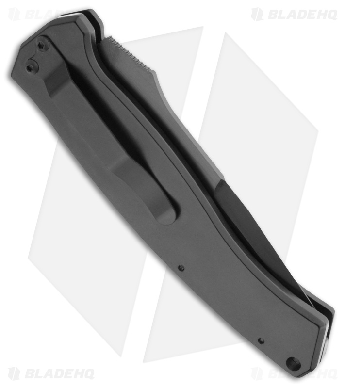 Randall King Tactical Large Swift Striker I Auto Knife (3.875" Black Serr)