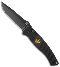 Randall King Tactical Large Swift Striker I Auto Knife (3.875" Black Serr)