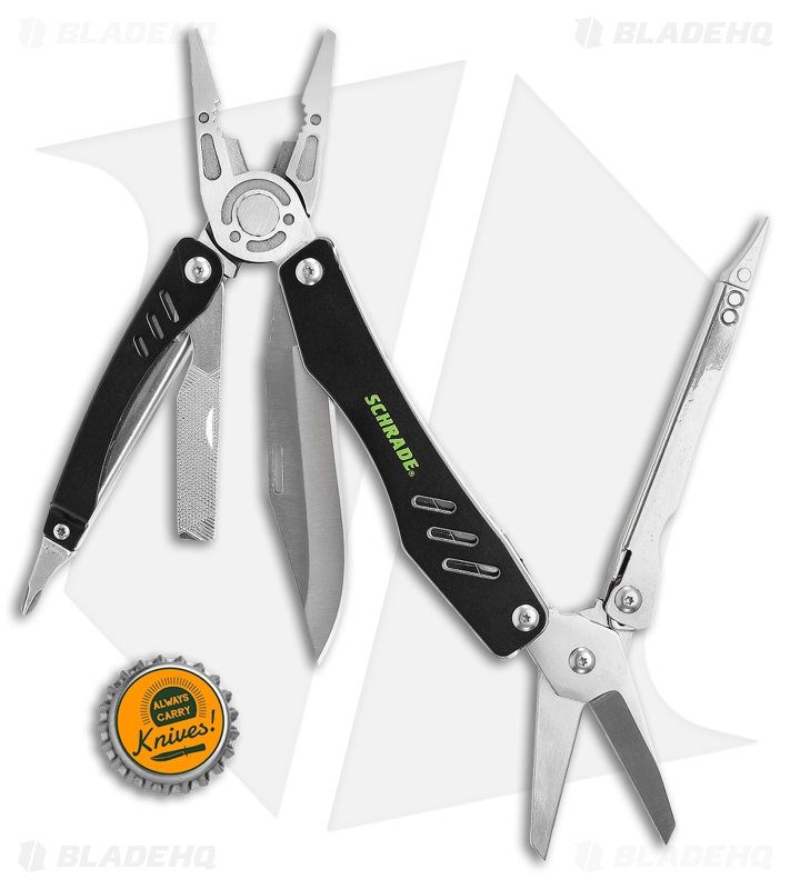 Schrade Tough Tool 9-in-1 Multi Tool ST11 - Blade HQ Schrade Tough Tool 9-in-1 Multi Tool ST11 - Blade HQ