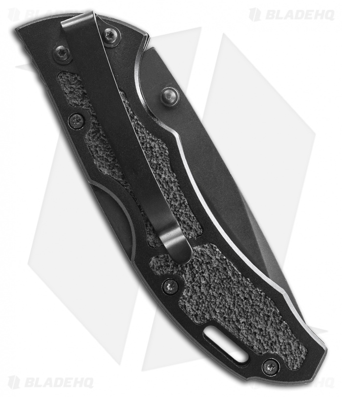 Schrade Tactical Drop Point Lockback Knife (3.1" Black) SCH202