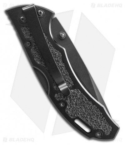 Schrade Tactical Drop Point Lockback Knife (3.1" Black) SCH202