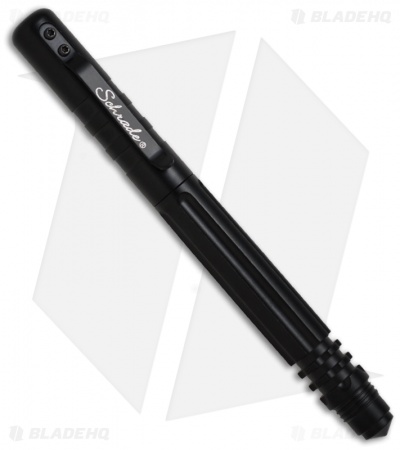 Schrade Tactical Pen & Defense Tool - Black (Fountain & Rolling Ball) SCPEN3BK
