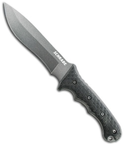Schrade Extreme Survival Fixed Blade Knife (6.4&quot; Black) SCHF9 | 23660