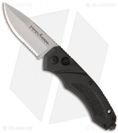 Schrade Extreme Survival Drop Point Automatic Knife (2.875" BB Serr) SC70S