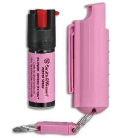 Smith & Wesson ORMD Pepper Spray Pink (3.25") SWP1403P