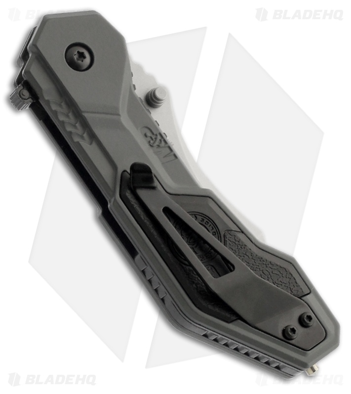 Smith & Wesson MAGIC Spring Assisted Knife (3" Black Serr) SWMP1BS