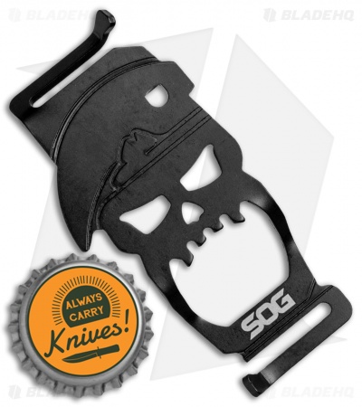 SOG Bite Stainless Steel MOLLE Bottle Opener BT1001-CP