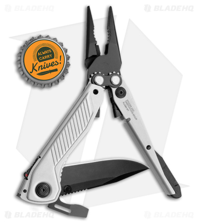SOG Flash MT 7-in-1 Multi-Tool (Silver/Black) - Blade HQ