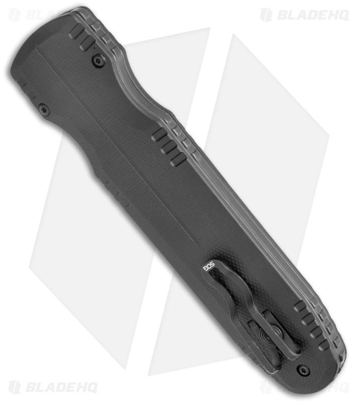 SOG Knives Pentagon OTF Automatic Dagger Knife Black (3.8" Black)