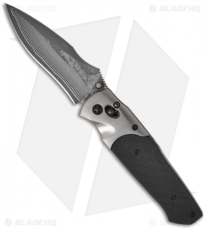 SOG Arcitech Damascus Knife w/ Carbon Fiber Folding Arc-Lock (Damascus) A03