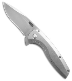 Amazon.com: SOG Knives Aegis Frame Lock Folding Knife, black